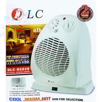 دفاية كهربائية بمروحة من دي ال سي - 2000 واط