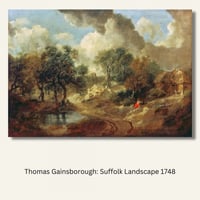 لوحة جدارية كلاسيكية مطبوعة ومغلفة بالزجاج - الفنا...