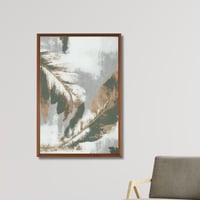 لوحة جدارية فنية مطبوعة - اوراق الشجر