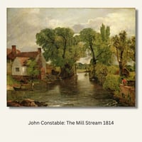 لوحة جدارية كلاسيكية مطبوعة ومغلفة بالزجاج - الفنا...