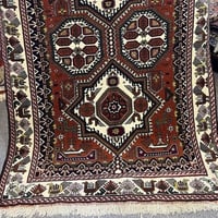 سجادة ايرانية مشهدية نسيج يدوي صوف طبيعي | مقاس: 2...