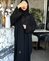 عباية وجْد ، بأضافة الجاكار الفخم على الياقه والأك...