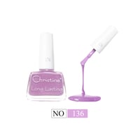 كرستين مناكير طلاء الاظافر رقم 136 عرض ١+١ مجانا