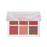 باليت احمر خدود 6 لون C من كرستين CH-B2202