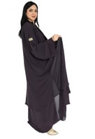عباية كلوش طبقتين