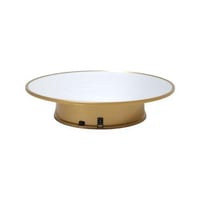 صحن دوار ذهبي قطر 25سم