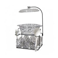 طقم شوربه سراميك 9 قطع