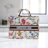 سلة خيش اللهيب