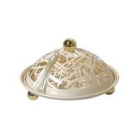 صحن مدور بغطاء حروف