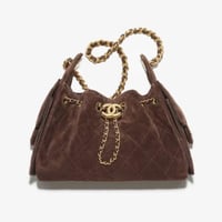 شانيل 25 مخمل - بني داكن