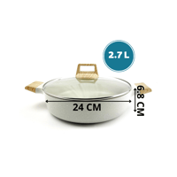 مقاس 24 سم (2.7 لتر)
