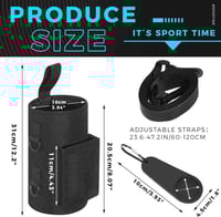 شنطة جم مع مغناطيس (اسود)