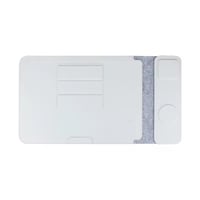 شنطة لابتوب مع شاحن لاسلكي مع ستاند (رمادي)