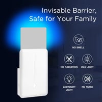 مصيدة ضوئية لاصقة للحشرات الطائرة (ابيض)