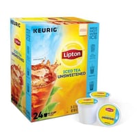 كبسولات شاهي مثلج غير محلى من ليبتون | 24 كبسولة