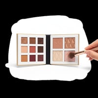 لوحة أظلال عيون وإضاءة فريدة من نوعها