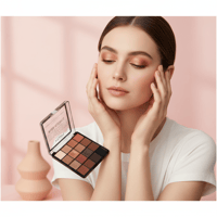 لوحة ظلال العيون - 12 لونا نابضا بالحياة لإطلالة ج...