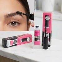 غراء حواجب - جل شفاف مقاوم للتقشر مع ثبات فائق وجف...