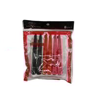 مجموعة مشبك الشعر - 6 مقاطع شعر مصممة بشكل جميل لل...