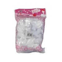 غطاء دش - 50 حزمة يغطي الشعر القابل للتصرف للماء ل...