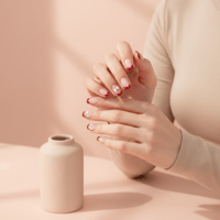 طقم العناية بالأظافر - مجموعة من 4 قطع للأطفال مع...