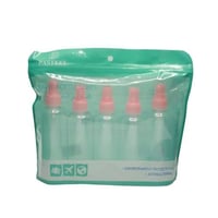 زجاجات رذاذ السفر - مجموعة من 5 حاويات فارغة للسفر...