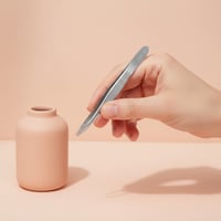 ملاقط حواجب ممتازة من الفولاذ المقاوم للصدأ للعناي...