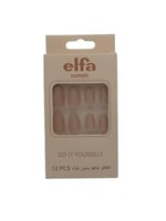 مجموعة أظافر جاهزة للاستخدام خالية من المواد اللاص...