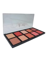 مجموعة مورد الوجنتين - مجموعة مذهلة من 10 ظلال ناب...