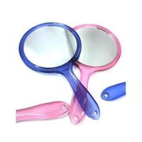 مرآة مزدوجة على الوجهين - مصنوعة يدويًا بتشطيب لون...