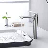 خلاط مغسلة نحاس طويل إيطالي ماركة DOOX كروم