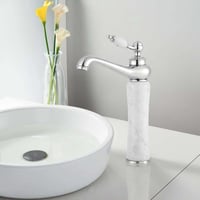 خلاط مغسلة ديكور رخامي عالي بقلب نحاسي بارد حار ما...