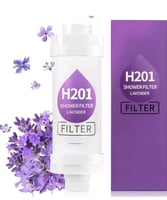 فلتر استحمام برائحة لافندر معزز بالفيتامينات
