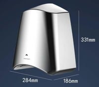 مجفف يد اتوماتيكي ستانل ستيل حادر بارد مع فلتر ضد...