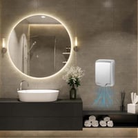 مجفف يد اتوماتيكي ستانل ستيل حادر بارد مع فلتر ضد...