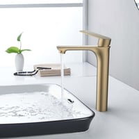 خلاط مغسلة نحاس طويل ايطالي ماركة DOOX