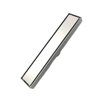 صفاية شاور مخفية بلاط 30سم x 5.5سم ستانل ستيل المق...