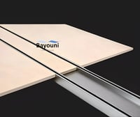 صفاية شاور مخفية بلاط 60سم x 5.5سم ستانل ستيل المق...