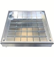 غطاء غرفة تفتيش المنيوم مقاس 30x30 ماركة AUSHEN