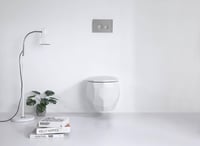 كرسي حمام معلق مقاس 18 مضلع ماركة ZINTH