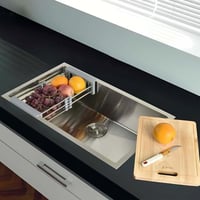 مجلى حوض مطبخ مقاس 82x46 مصنوع من الستايل ستيل مار...