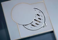 صفاية 15سمx15سم ستانل ستيل مقاوم للصدأ 3 انش