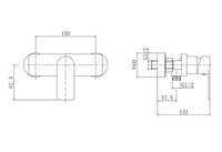 خلاط شطاف نحاس ايطالي ماركة DOOX