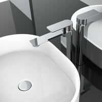 خلاط مغسلة نحاس طويل ايطالي ماركة DOOX