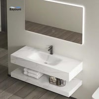 مغسلة ديكور كوريان مودرن 100x50 قص ليزر