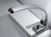 خلاط مغسلة نحاس بارد حار بتصميم كوبرا