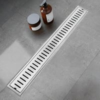 صفاية شاور شبك مقاس 40 سمx10 سم ستانلس ستيل المقاو...