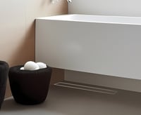 صفاية شاور مخفية مقاس 40سم x 10سم ستانل ستيل المقا...