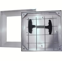 غطاء غرفة تفتيش المنيوم مقاس 80x80 ماركة AUSHEN