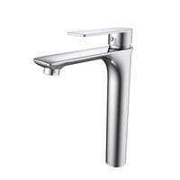 خلاط مغسلة نحاس طويل إيطالي ماركة DOOX كروم